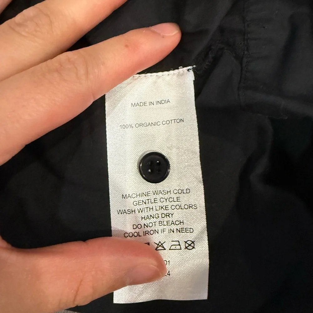 Quince Black Blouse‎ - Picture 8 of 10